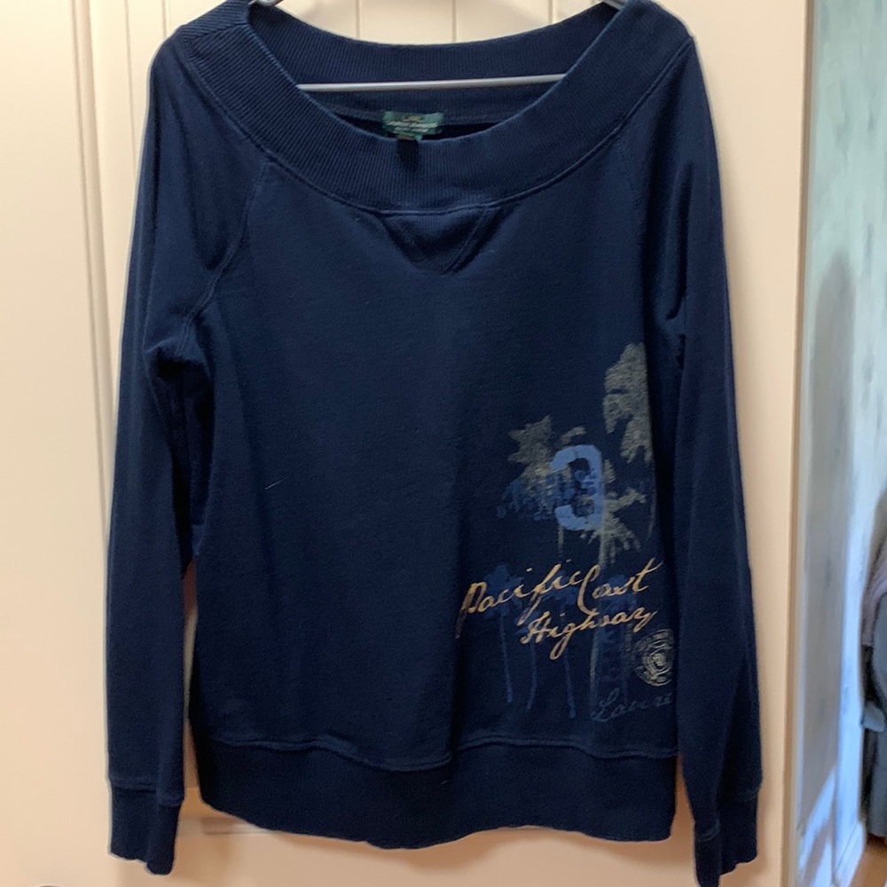 Lauren Jeans Co. lightweight sweatshirt.